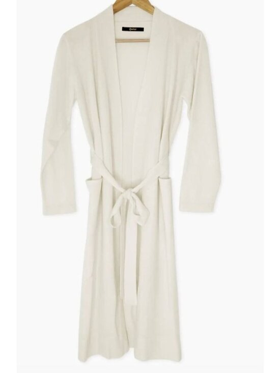 Quince Sweaters - Quince Mongolian Cashmere Robe, One Size NWT